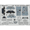 EDUARD photodecoupe avion FE1310 Zoom amélioration Sukhoi Su-30SM Great Wall Hobby 1/48