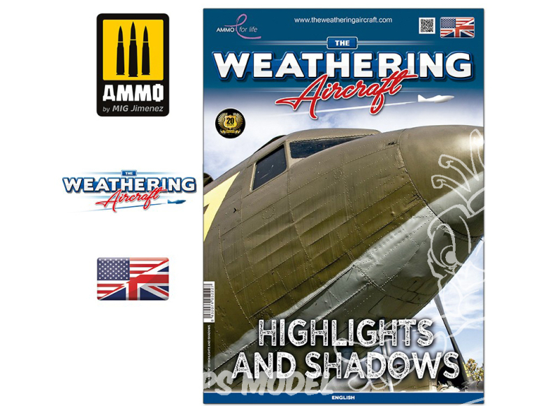 MIG Weathering Aircraft 5222 Numero 22 Lumières et ombres en Anglais