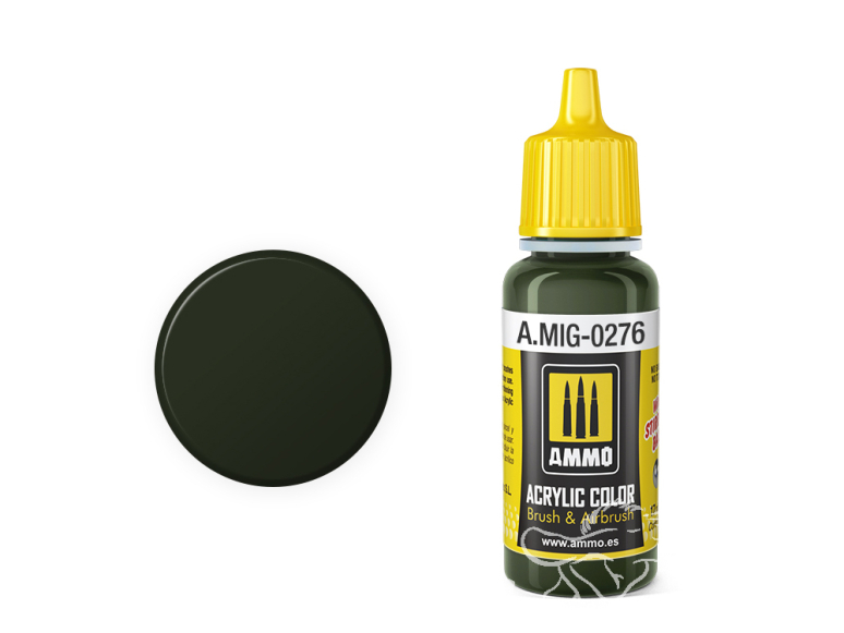 MIG peinture authentique 276 Verde Oliva Scuro 2 17ml