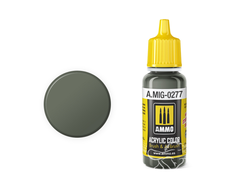 MIG peinture authentique 277 Gris vert 17ml