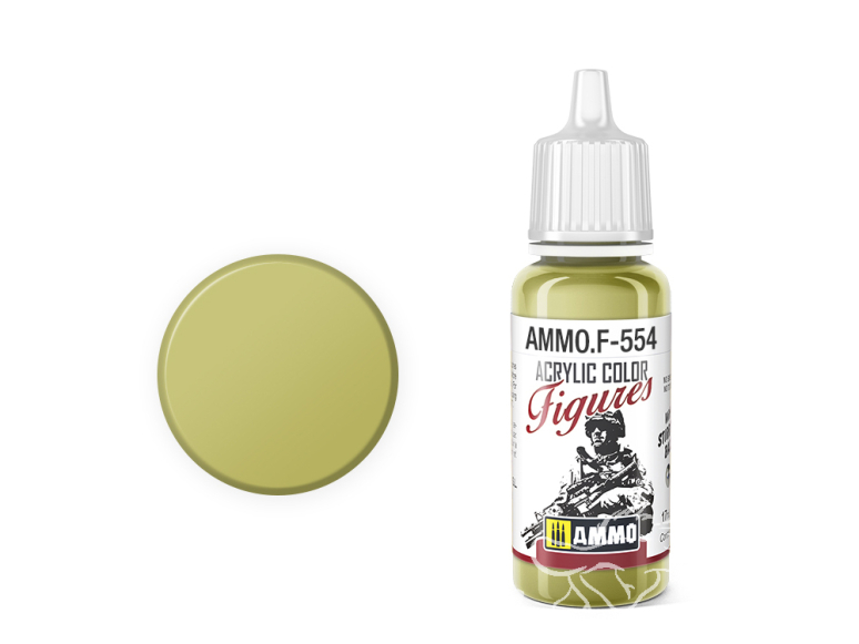 MIG peinture figurine F-554 Vert Khaki 17ml