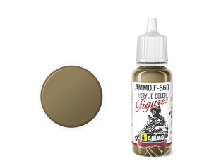 MIG peinture figurine F-560 Khaki gris 17ml