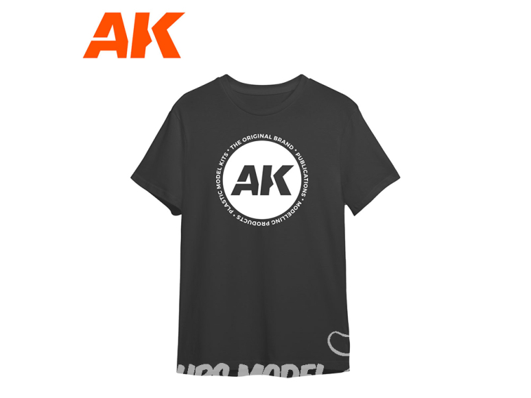 Ak Interactive T-Shirt AK9242 T-Shirt AK OFFICIAL GREY taille M