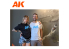 Ak Interactive T-Shirt AK9215 AK MUSEUM OFFICIAL BLACK T-SHIRT taille L