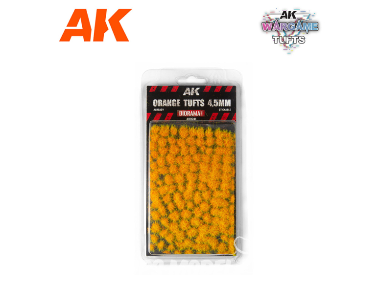 AK interactive Diorama series ak8241 TUFTS WARGAME ORANGE et JAUNE