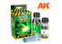 AK interactive ak8232 RÉSINE EAU RADIOACTIVE Résine époxy 2 composants 180ML