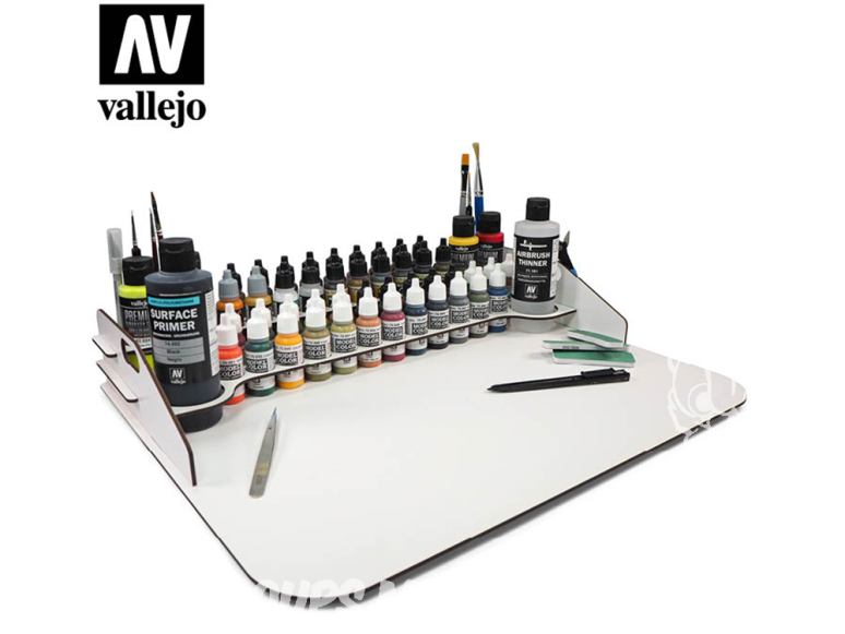 Vallejo accessoire peinture 26013 Poste de travail 50 x 37 cm