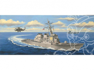 hobby boss maquette bateau 83410 USS COLE DDG-67 1/700