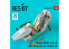 ResKit kit d&#039;amelioration Avion RSU48-0142 Cockpit Mirage 2000C avec décalcomanies 3D pour kit Kinetic 1/48