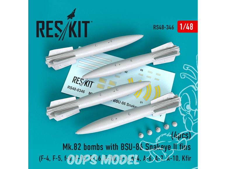 ResKit kit d'amelioration avion RS48-0356 Jeu de roues Bf-109G type 1 lesté 1/48