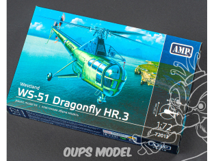 AMP maquette avion 72013 WS-51 Dragonfly HR/3 Royal Navy 1/72