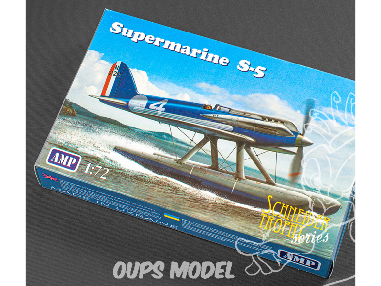 AMP maquette helico 72009 Supermarine S-5 1/72