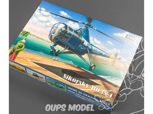 AMP maquette hélico 48001 Sikorsky HO3S-1 1/48