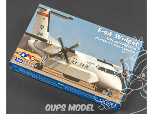 AMP maquette avion 14403 E-9A Widget ou DHC-8-106 Dash 8 Caribbean Coast Guard 1/144