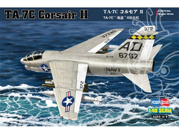 Hobby Boss maquette avion 80346 TA-7C Corsair II 1/48