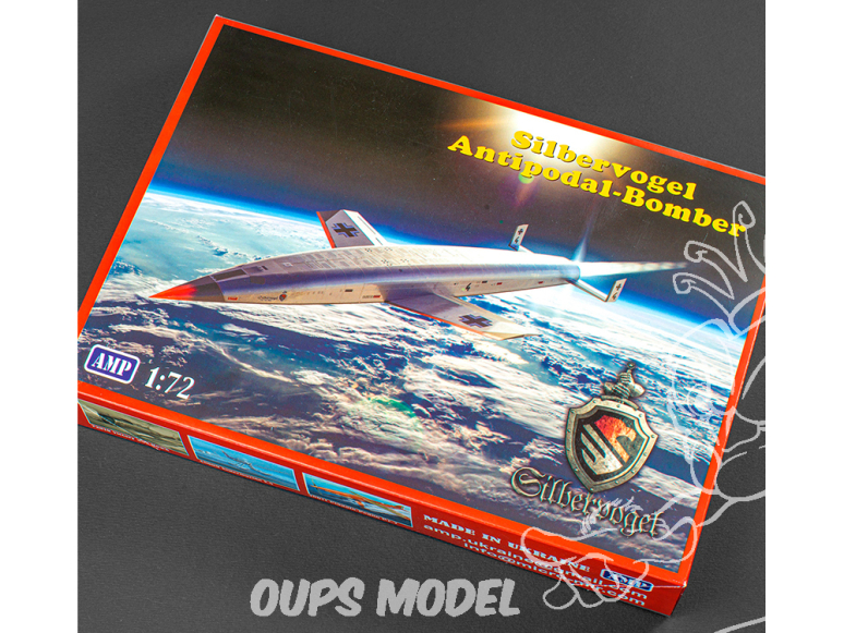 AMP maquette avion 72014 Bombardier sous-orbital du Troisième Reich Silbervogel 1/72