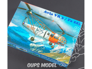 AMP maquette helico 72005 Avia Vr-3 version Tchèque Fa-223 1/72