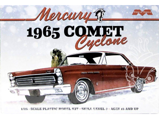 Moebius maquette voiture 1210 Mercury Comet Cyclone 1965 1/25