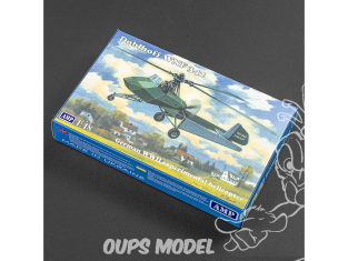 AMP maquette helico 48008 Hélicoptère allemand Doblhoff WNF 342 de la Seconde Guerre mondiale 1/48