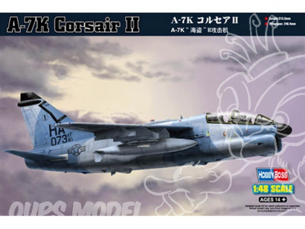 Hobby Boss maquette avion 80347 TA-7K Corsair II 1/48