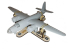 Laser Model Graver BB-17 mini gabarit de construction et de transport d&#039;avions à l&#039;échelle 1:72