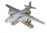 Laser Model Graver BB-17 mini gabarit de construction et de transport d&#039;avions à l&#039;échelle 1:72
