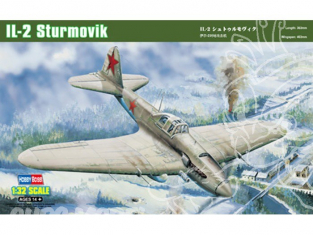 Hobby Boss maquettes avion 83201 IL-2 STURMOVIK Ground AT. 1/32