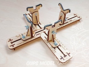 Laser Model Graver BB-44 gabarit de construction d'avion pour les échelles 1:144 a 1:32