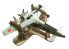 Laser Model Graver BB-26 gabarit pour l&#039;assemblage de maquettes d&#039;avions à l&#039;échelle 1:32