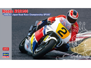 Hasegawa maquette moto 21744 Honda NSR500 "1990 Championnat de course sur route du Japon GP500" 1/12