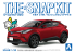 Aoshima maquette voiture 56370 Toyota C-HR Sensual red mica SNAP KIT 1/32