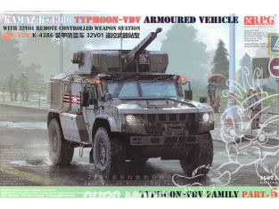 RPG-Model maquette militaire 35022 Kamaz TYPHOON VDV K-4386 avec 32V01 station d'armes contrôlée 1/35