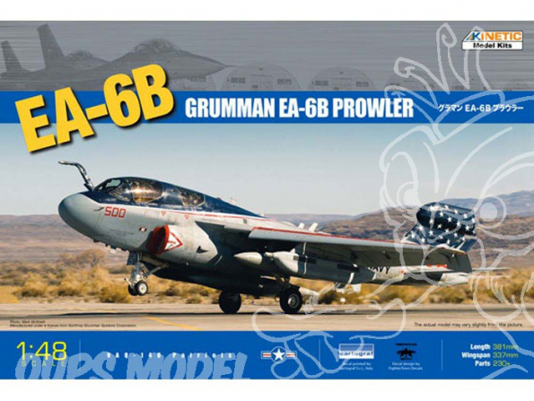 Kinetic maquette avion K48022 Grumman EA-6B Prowler 1/48