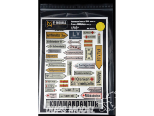 M-Models NT0224 Panneaux France 1944 partie 1a 1/16