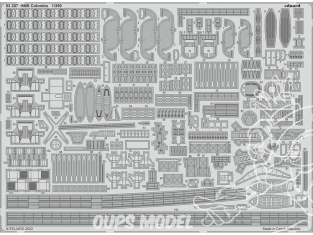 Eduard photodecoupe bateau 53287 HMS Colombo Trumpeter 1/350