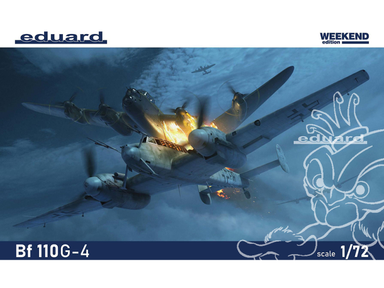 EDUARD maquette avion 7465 Messerschmitt Bf 110G-4 WeekEnd Edition 1/72