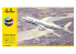HELLER maquette avion 56459 STARTER KIT B-747 AF inclus peintures principale colle et pinceau 1/125
