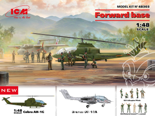 Icm maquette avion 48303 FORWARD BASE 1/48