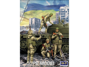 MB maquette militaire 35223 Série Guerre russo-ukrainienne, kit №1. Défense de Kyiv mars 2022 Trophée 1/35