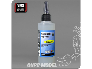 VMS AX.15S Varnish HD Top coats XXL Satin - Vernis HD XXL Satiné 100ml