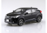 Aoshima maquette voiture 56356 Toyota C-HR Black Mica SNAP KIT 1/32