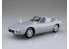 Aoshima maquette voiture 56295 Toyota 2000GT Thunder silver metallic SNAP KIT 1/32