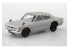 Aoshima maquette voiture 58824 Nissan Skyline 2000GT-R Silver SNAP KIT 1/32