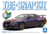 Aoshima maquette voiture 62524 Nissan Skyline R34 GT-R Midnight purple III SNAP KIT 1/32