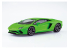 Aoshima maquette voiture 63484 Lamborghini Aventador S Pearl green SNAP KIT 1/32