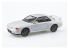 Aoshima maquette voiture 63545 Nissan Skyline R32 GT-R Crystal white SNAP KIT 1/32