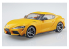 Aoshima maquette voiture 58886 Toyota GR Supra Lightning Yellow SNAP KIT 1/32