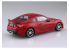 Aoshima maquette voiture 57551 Toyota GT86 Pure red SNAP KIT 1/32