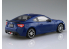 Aoshima maquette voiture 55984 Toyota GT86 Azurite blue SNAP KIT 1/32