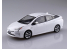 Aoshima maquette voiture 54161 Toyota Prius Super white II SNAP KIT 1/32